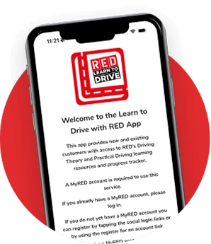 Learn to Drive with RED app