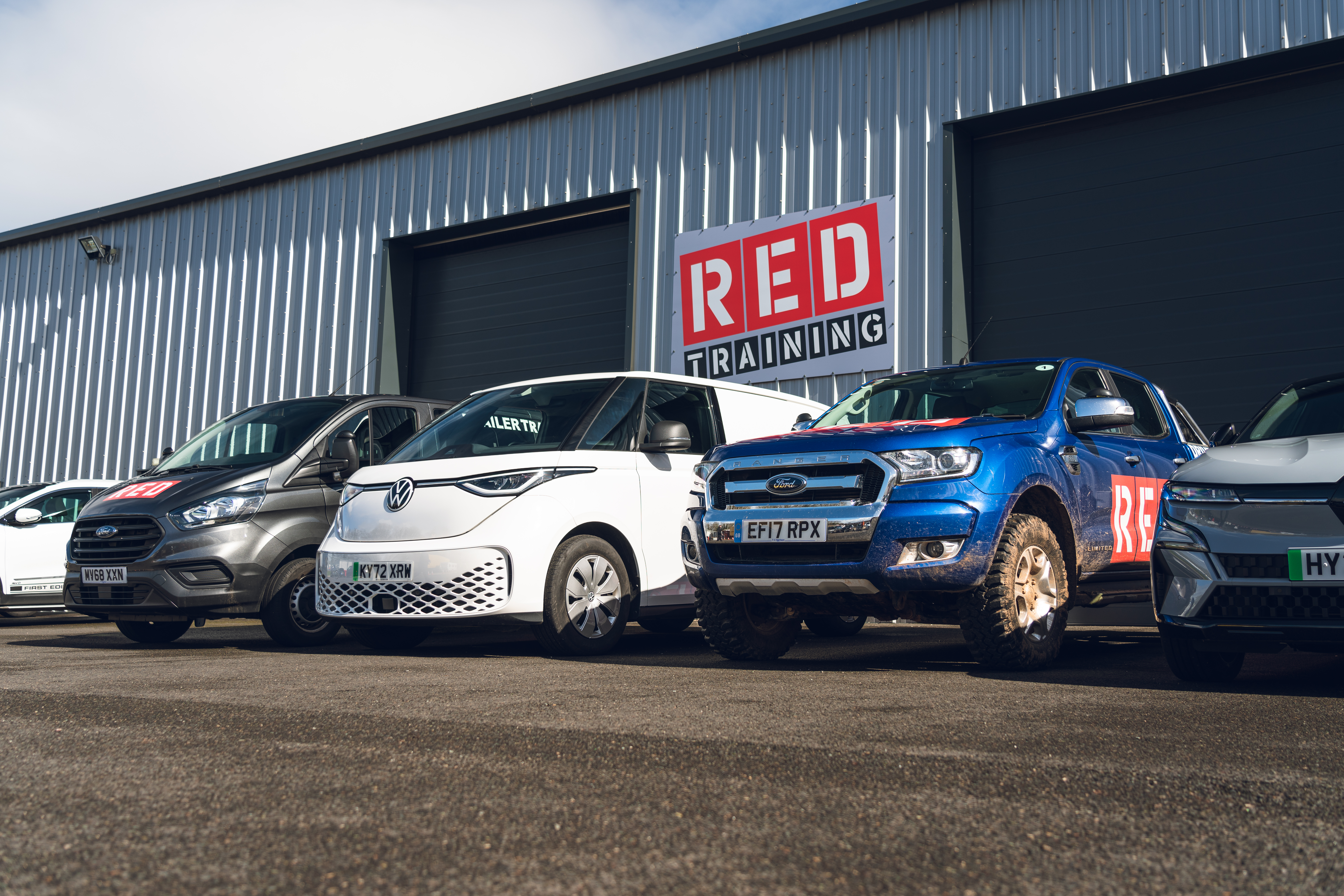 RED Corporate driver training session