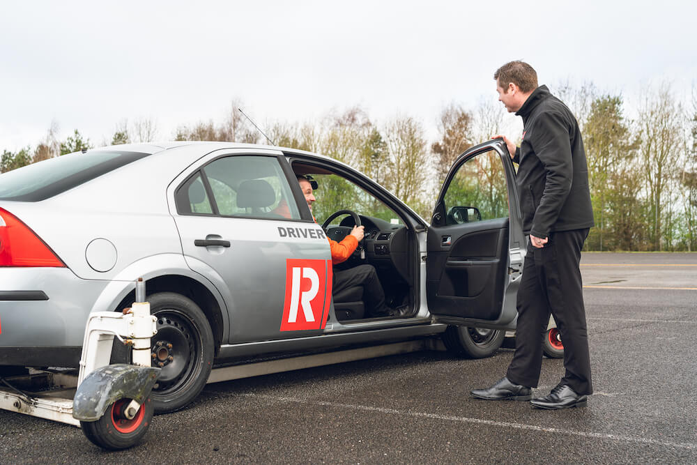 RED Skid Pan Experience